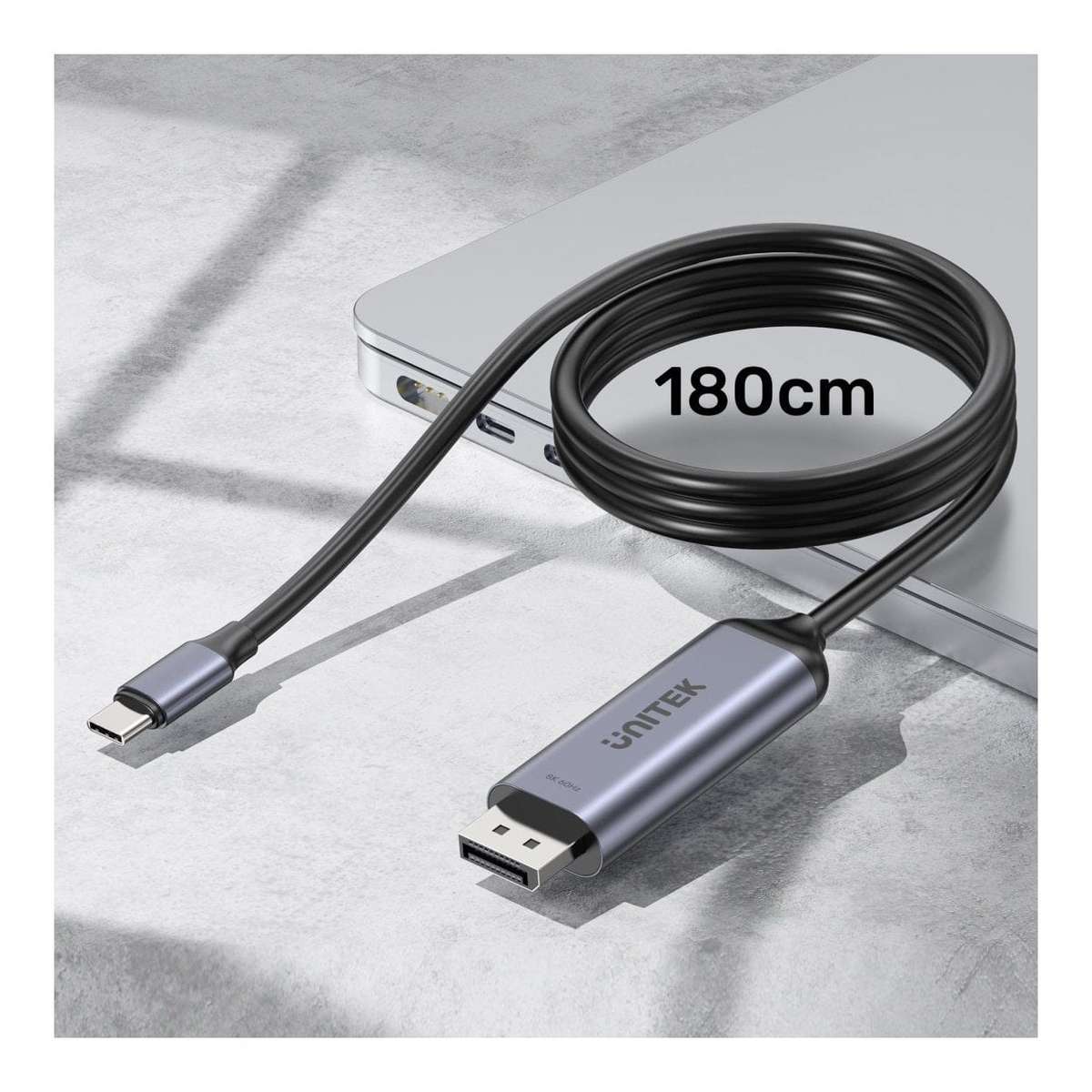 Unitek 8K Type-C to DisplayPort Bidirectional Cable 1.8m V1423DGY01