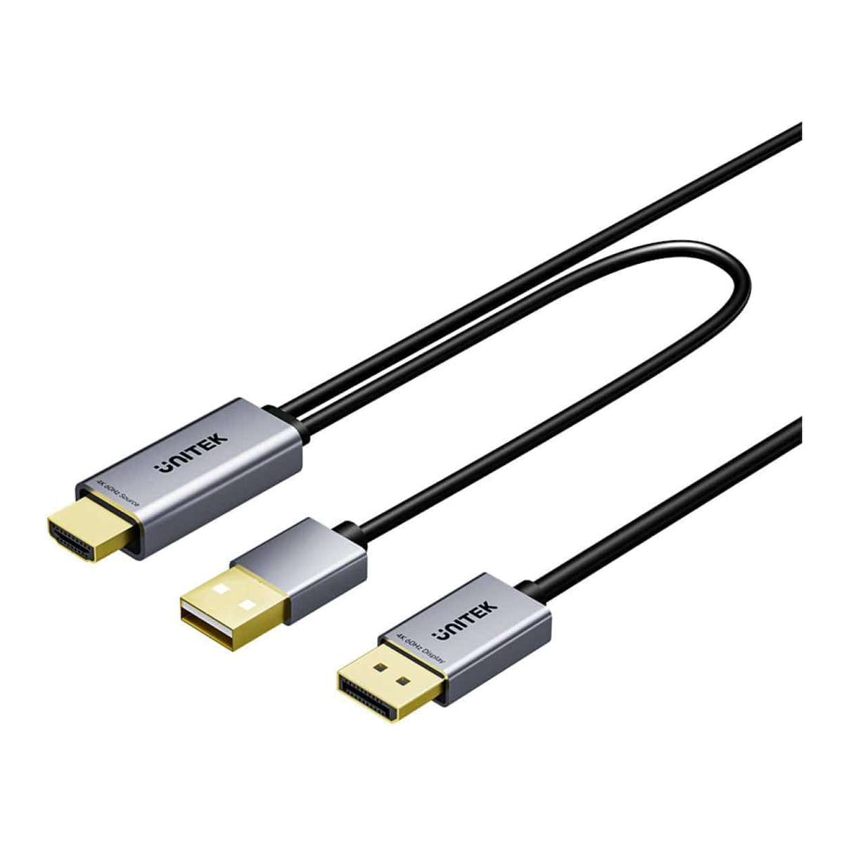 Unitek 4K HDMI to DisplayPort Cable 1.8m V1714AGY01