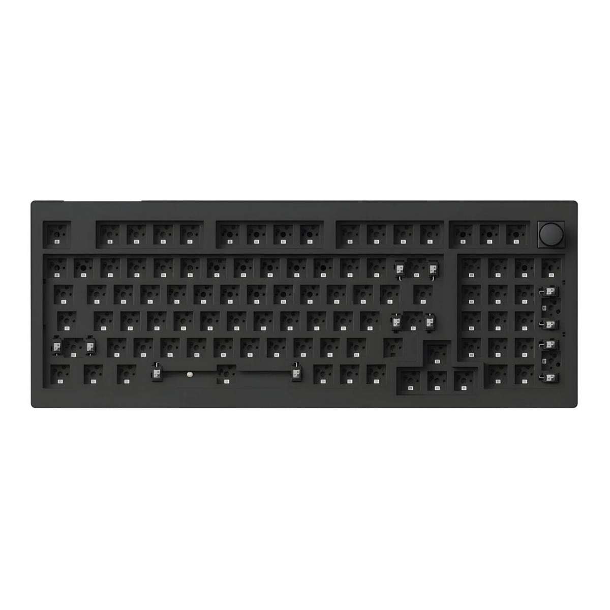 Keychron V5 Max Wireless Custom Keyboard Black with Banana Switch V5M-D4