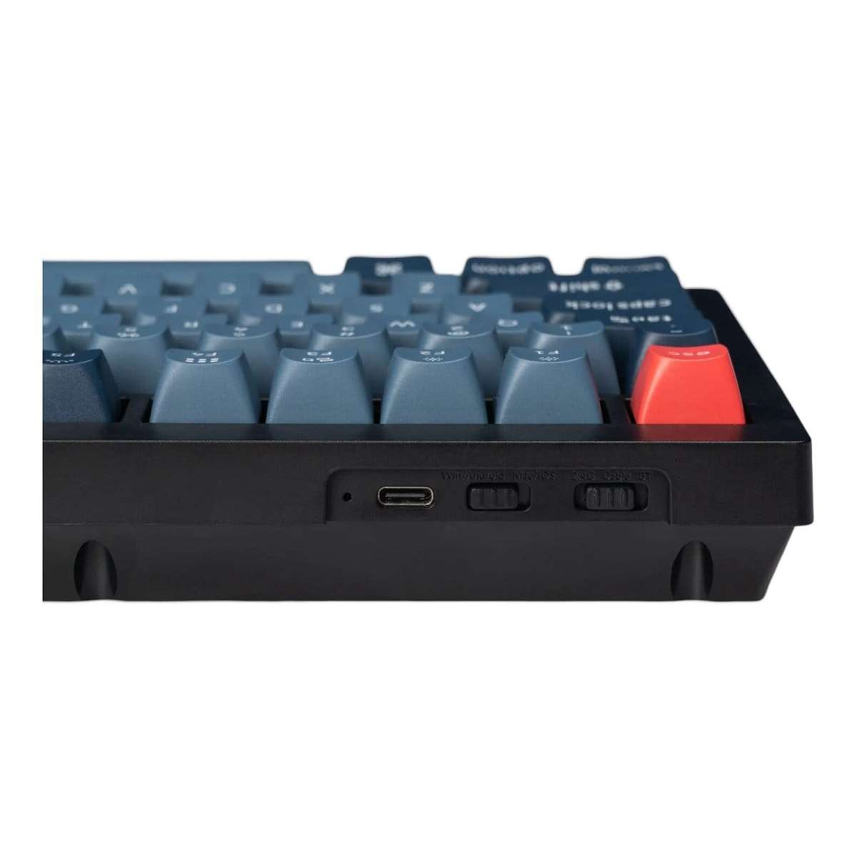 Keychron V5 Max Wireless Custom Keyboard Black with Banana Switch V5M-D4