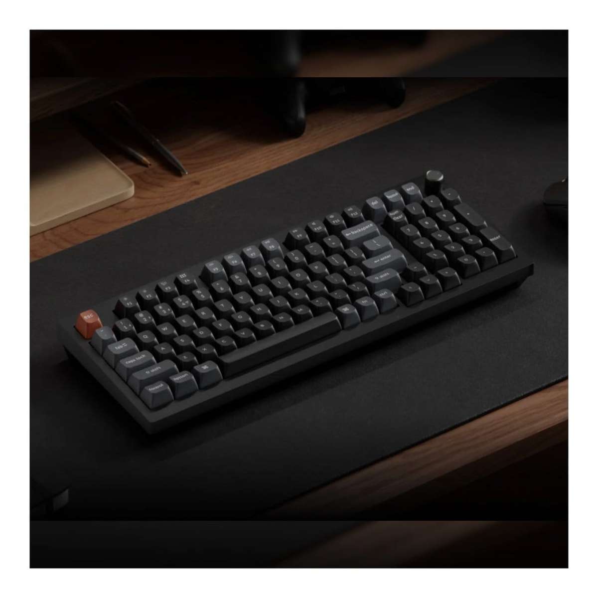 Keychron V5 Ultra 8K Red Switch Hot-Swap Silk POM RGB Wireless Keyboard V5U-D1