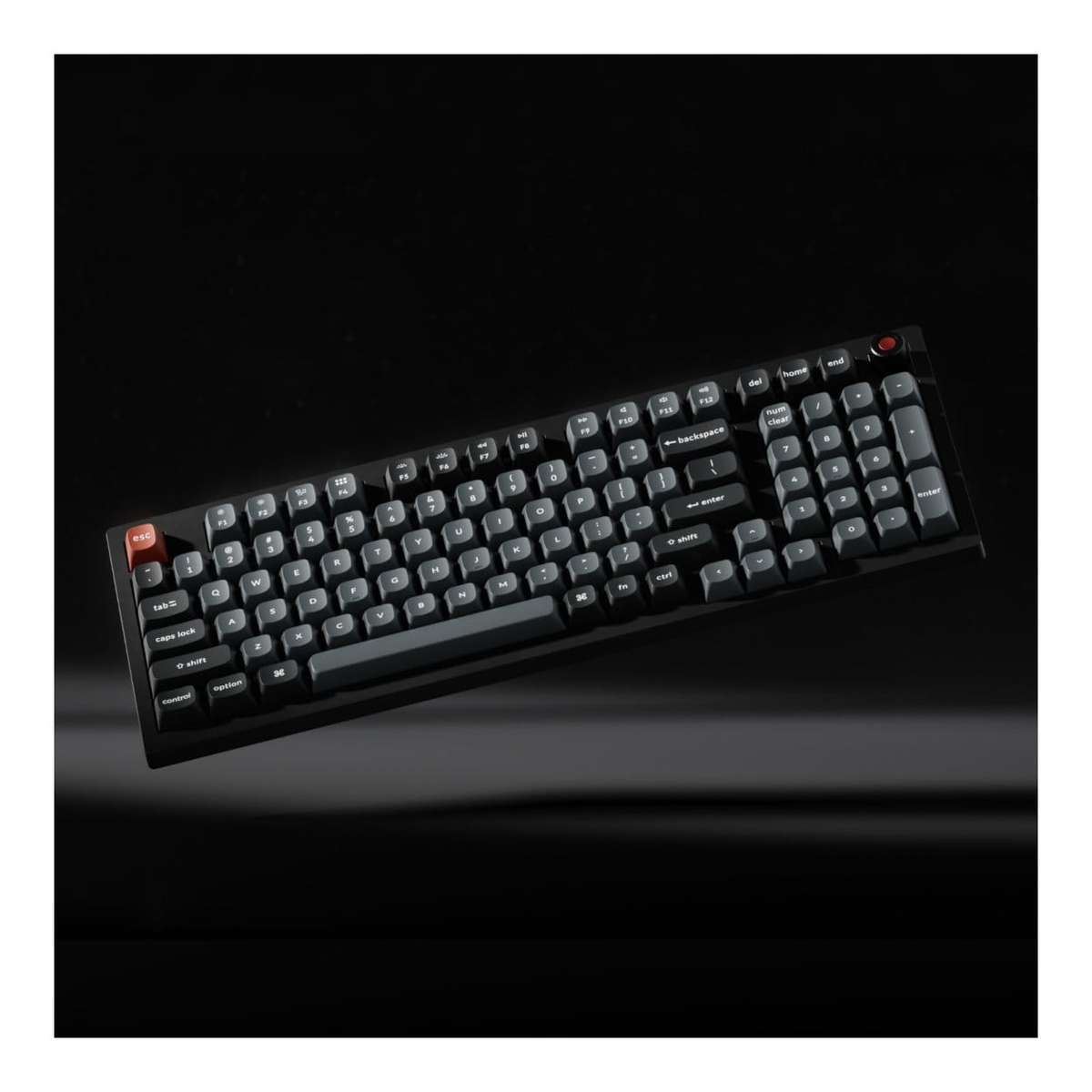 Keychron V5 Ultra 8K Red Switch Hot-Swap Silk POM RGB Wireless Keyboard V5U-D1
