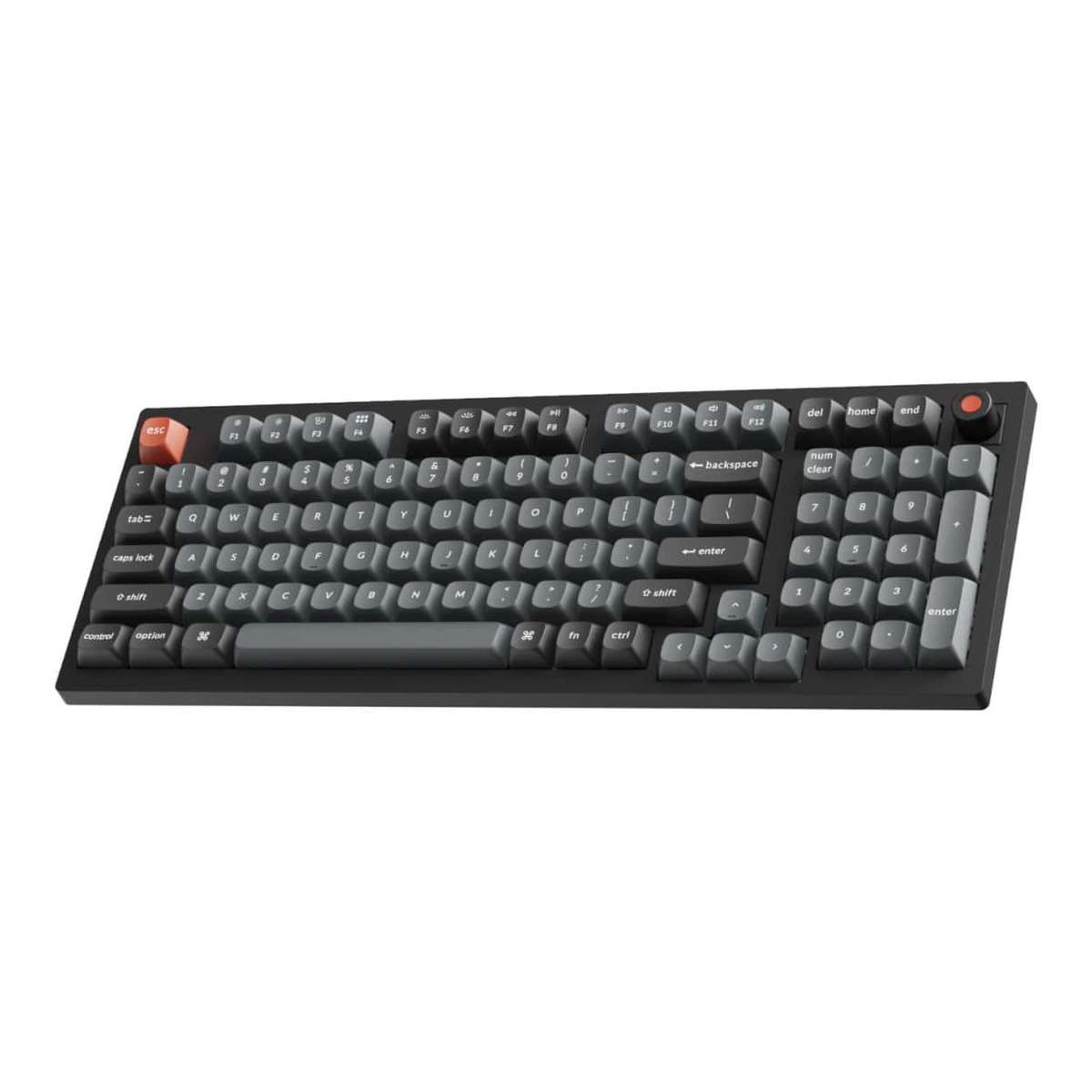 Keychron V5 Ultra 8K Red Switch Hot-Swap Silk POM RGB Wireless Keyboard V5U-D1