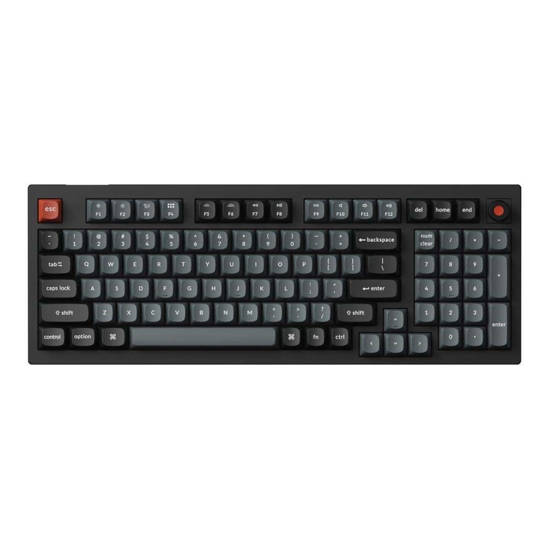 Keychron V5 Ultra 8K Red Switch Hot-Swap Silk POM RGB Wireless Keyboard V5U-D1