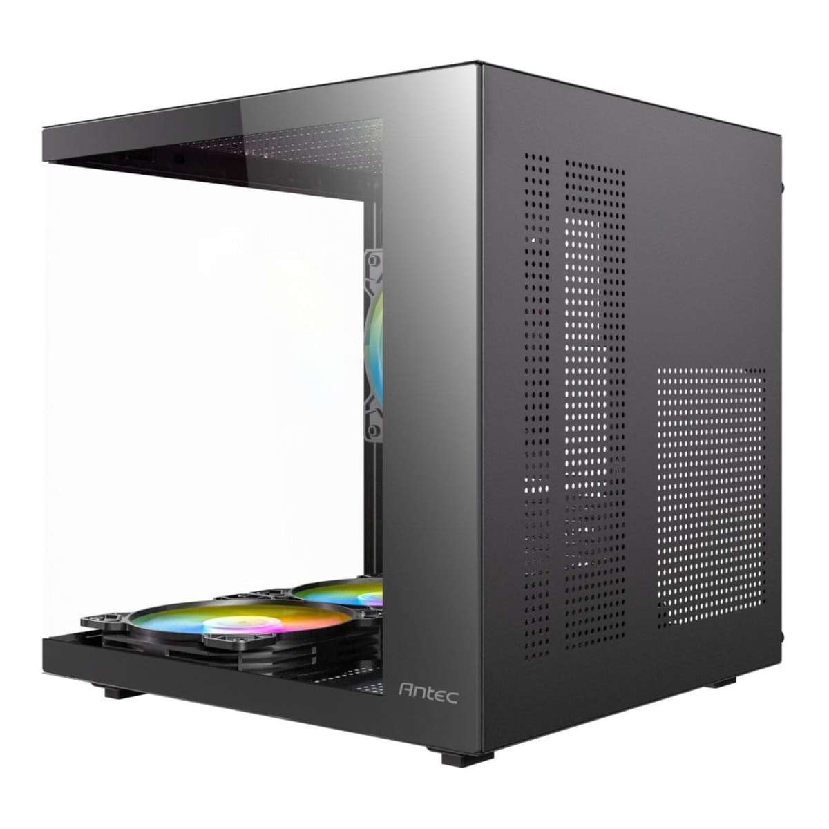 Antec VCX10M ARGB Micro-ATX Mini-Tower Black Gaming PC Case