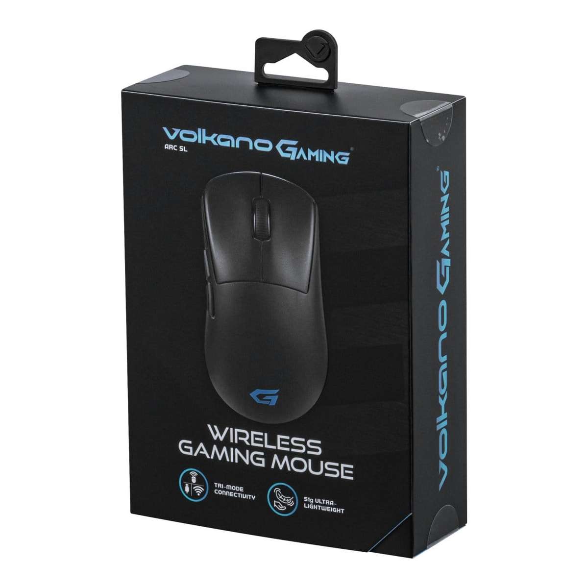 Volkano Arc Ultra-Lightweight Wireless Gaming Mouse VG-201-BK