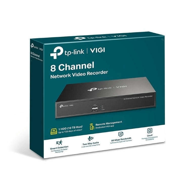 TP-Link Vigi NVR1008H 8-ch Network Video Recorder