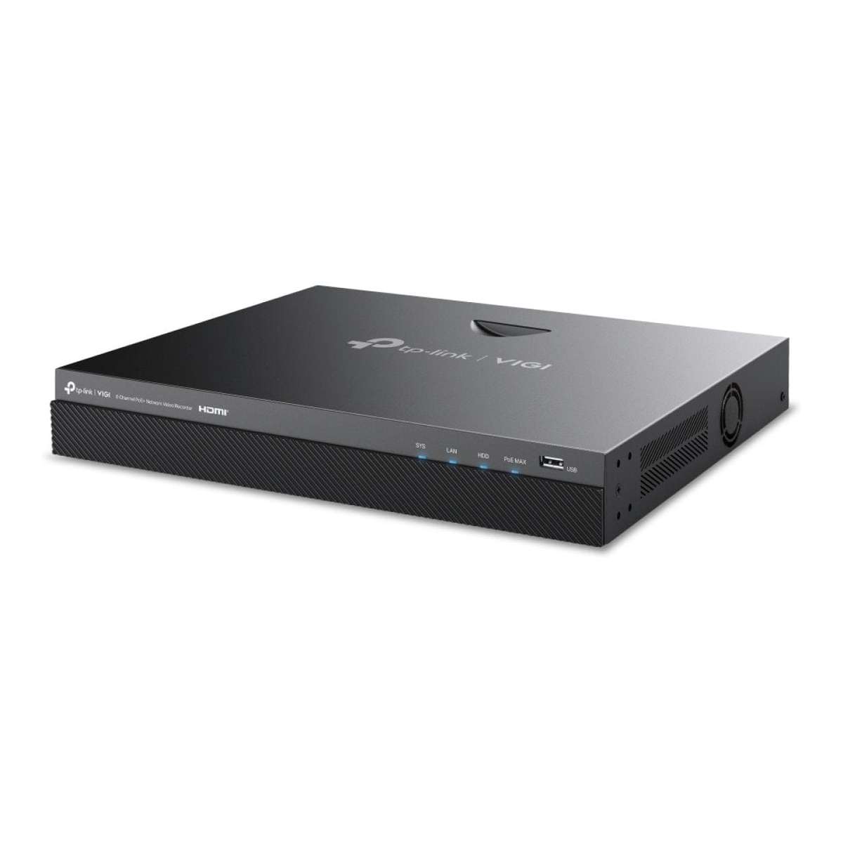 TP-Link VIGI NVR2008H 8-channel PoE+ Network Video Recorder