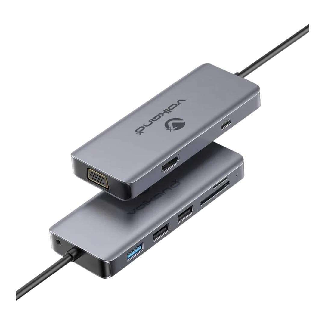 VolkanoX Core Interface Series USB-C Card Reader VK-20140-BK