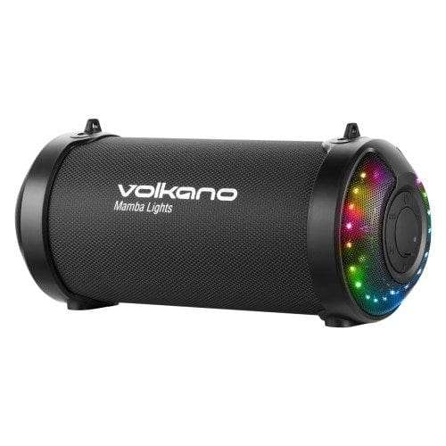 Volkano Mamba Lights Series Bluetooth Speaker With RGB Lights VK-3500-BK