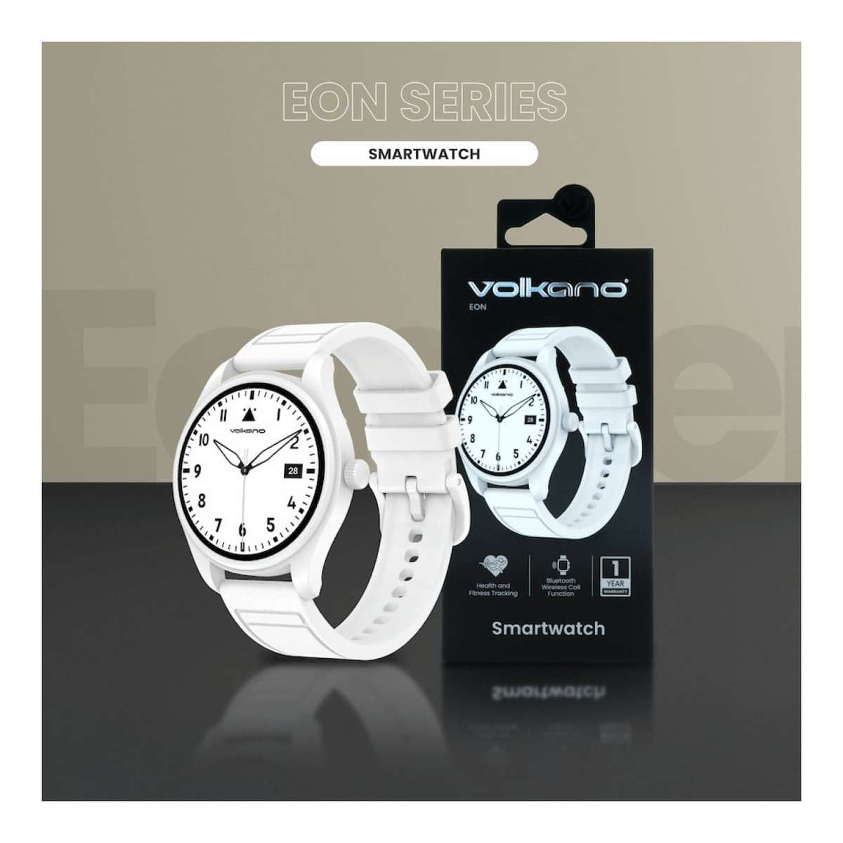 Volkano Eon Series Smartwatch White VK-5110-WT