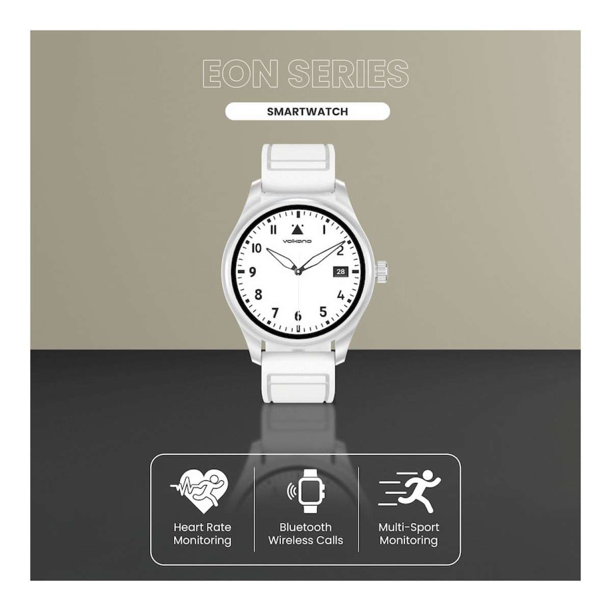 Volkano Eon Series Smartwatch White VK-5110-WT