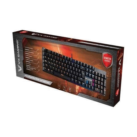 Volkano VX Demeter Series Mechanical Keyboard with Full RGB Lighting VX-172-BK