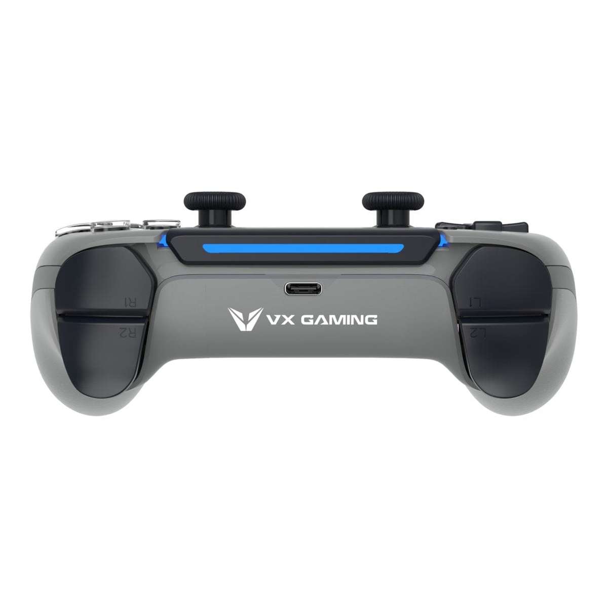 Volkano VX Gaming Lunaris RGB Multi-Platform Wireless Controller - Grey VX-500-GR