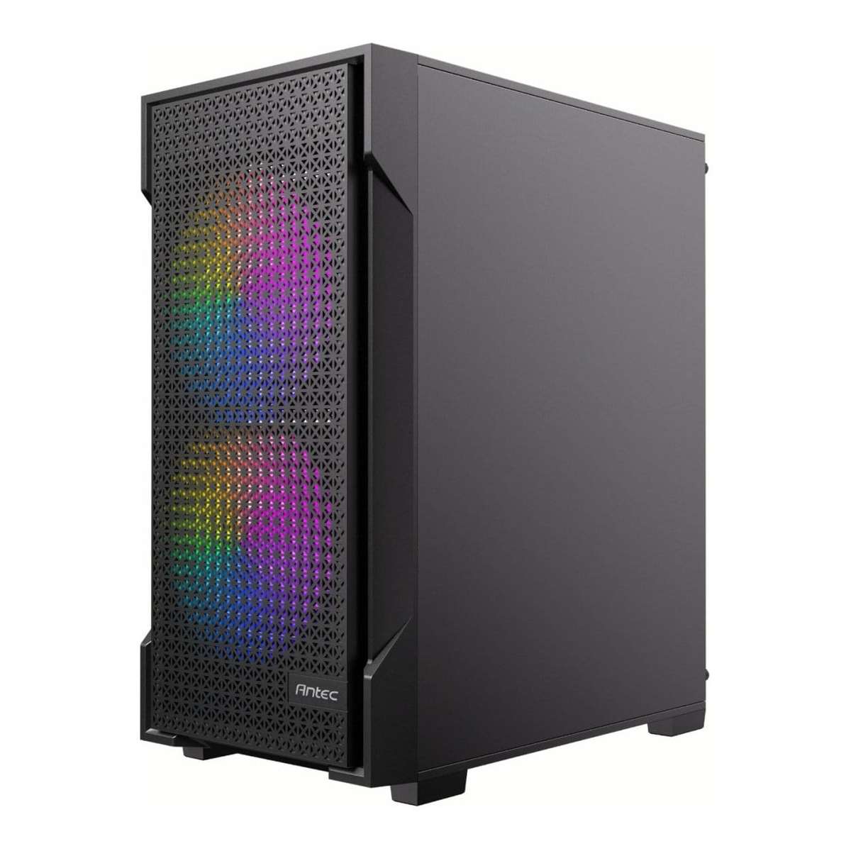 Antec VX100M ARGB Micro-ATX Mini Tower Gaming PC Case Black