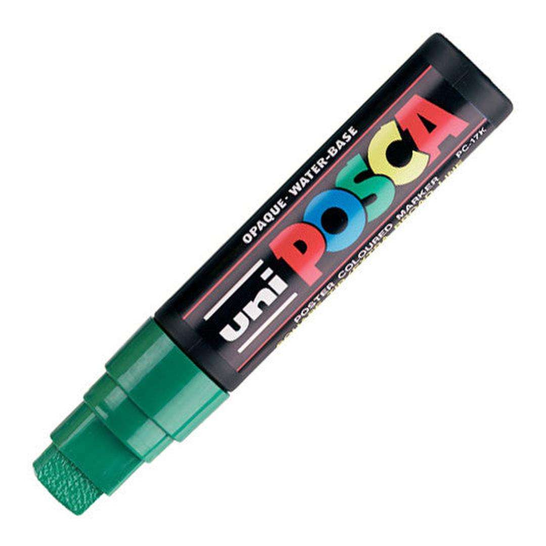 POSCA PC-17K 15.0mm Extra Broad Water Based Paint Marker - Green 5-pack WBM-PC17K-GRN