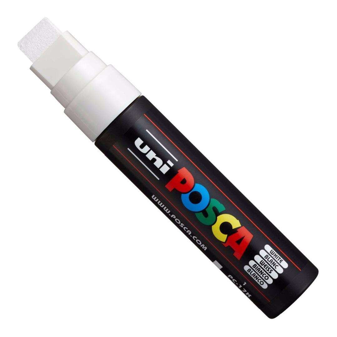 POSCA PC-17K 15.0mm Extra Broad Water Based Paint Marker - White 5-pack WBM-PC17K-WHT