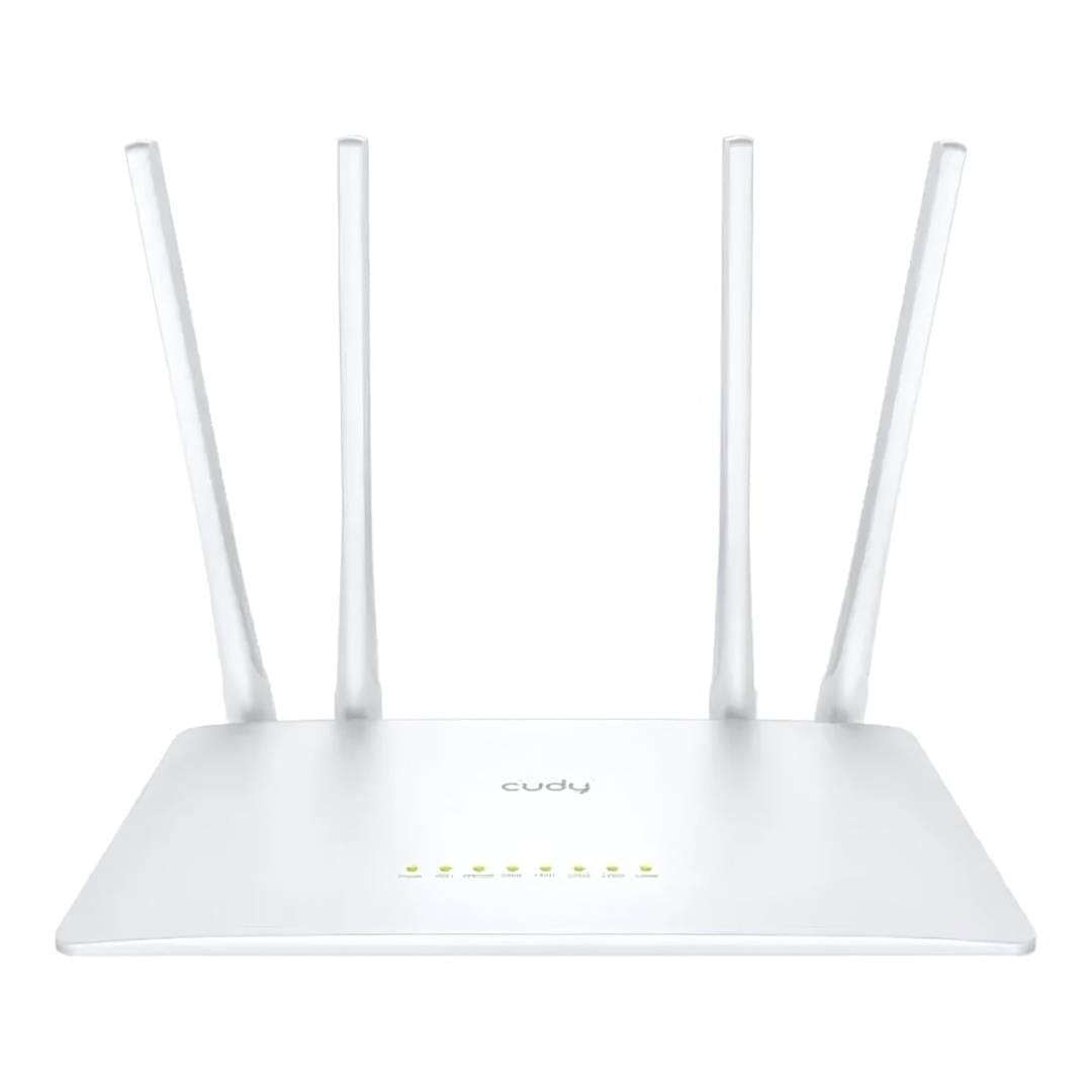 Cudy WR1200E Wireless Router - Dual-band 2.4GHz and 5GHz Gigabit Ethernet White