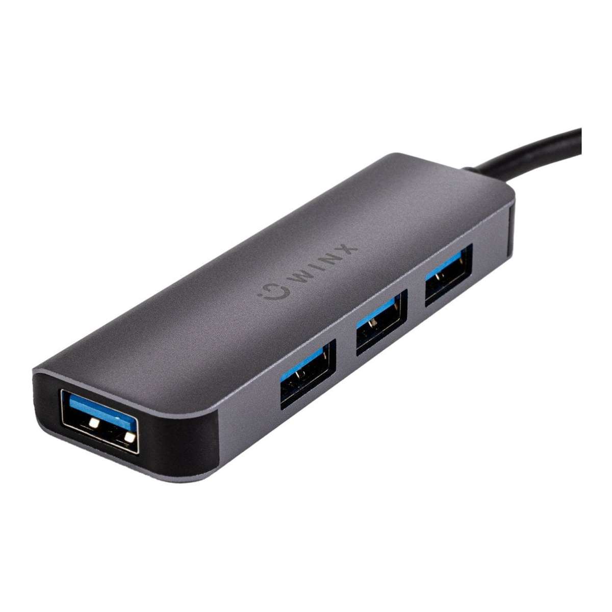 Winx CONNECT Simple 4-in-1 to Type-C USB Hub Silver WX-HB109