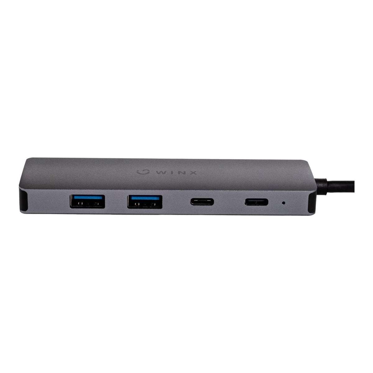 Winx CONNECT Essential 5-in-1 to Type-C Hub Silver WX-HB110