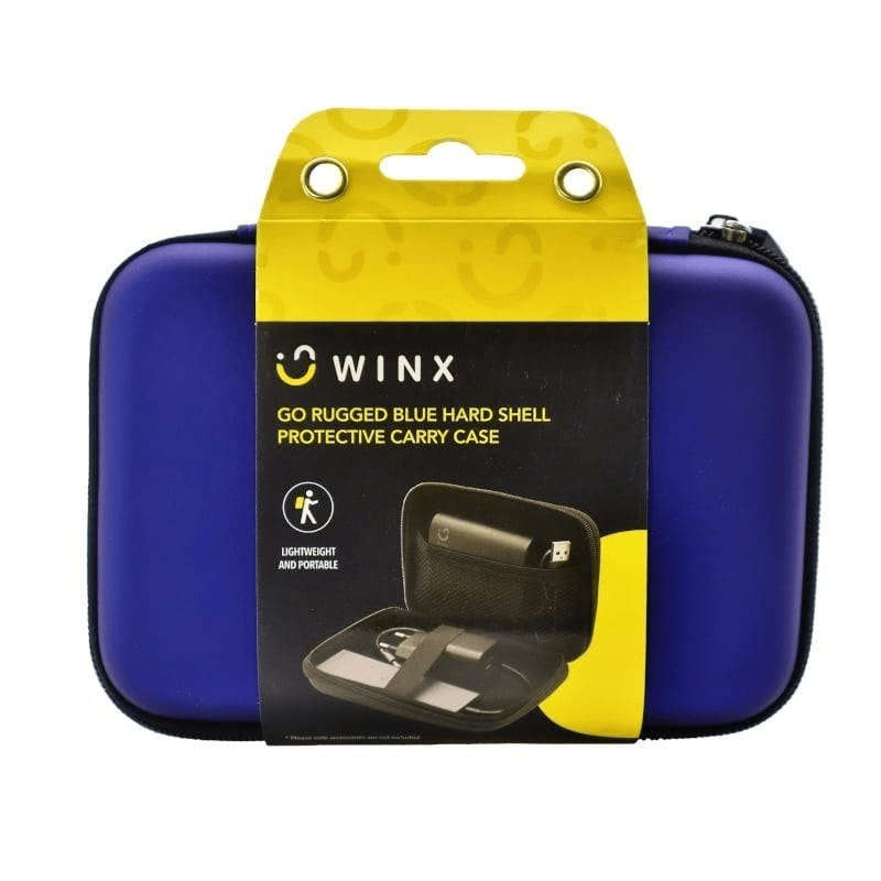 Winx Go Rugged Hardshell Protective Carry Case - Blue WX-PC102