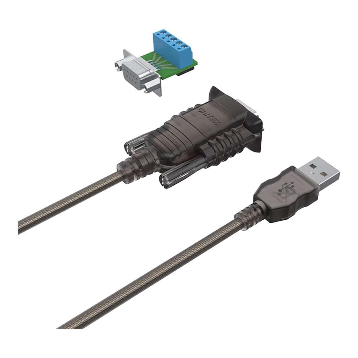 Unitek 1.5m USB 2.0 to RS422/485 DB9M Serial Cable Y-108301-1.5M