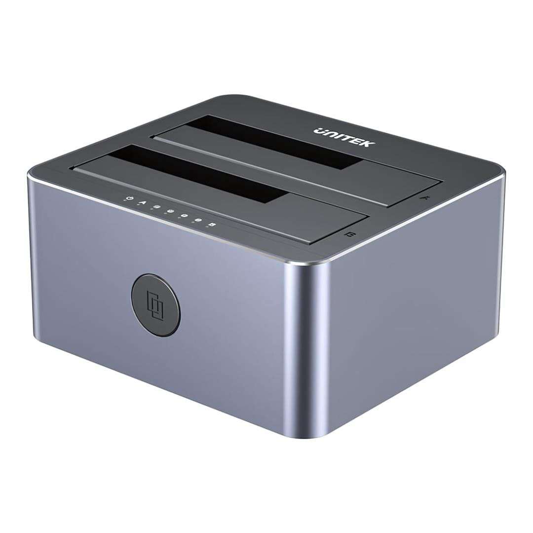 Unitek Dual-Bay SATA Docking Station Y-3027GY01-EU