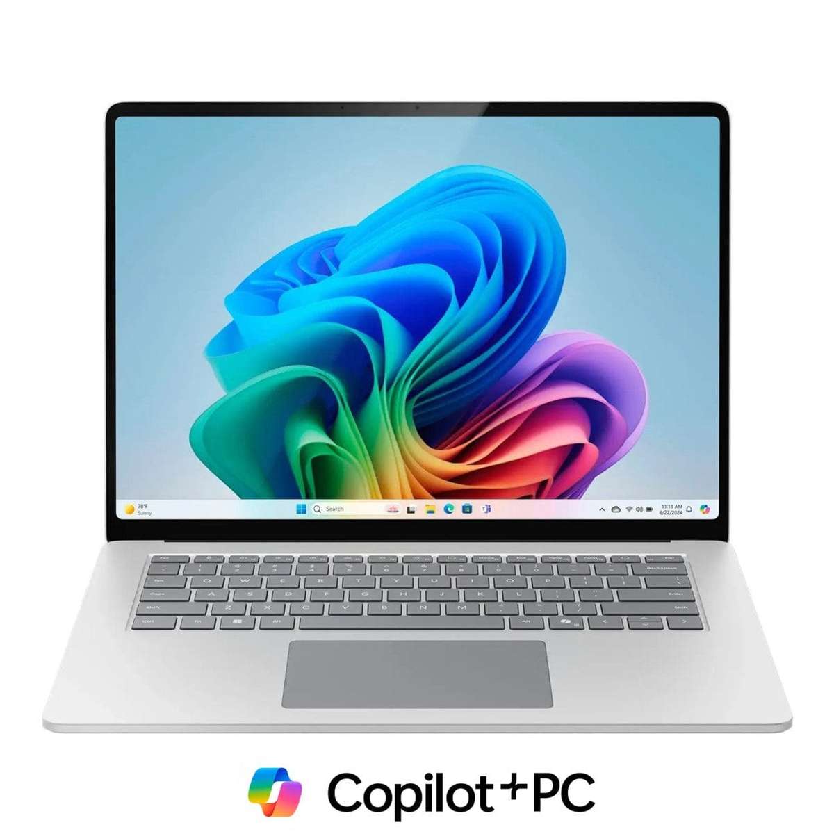 Microsoft Surface 7 15-inch PixelSense AI Laptop - Snapdragon X Elite 256GB SSD 16GB RAM Win 11 P...