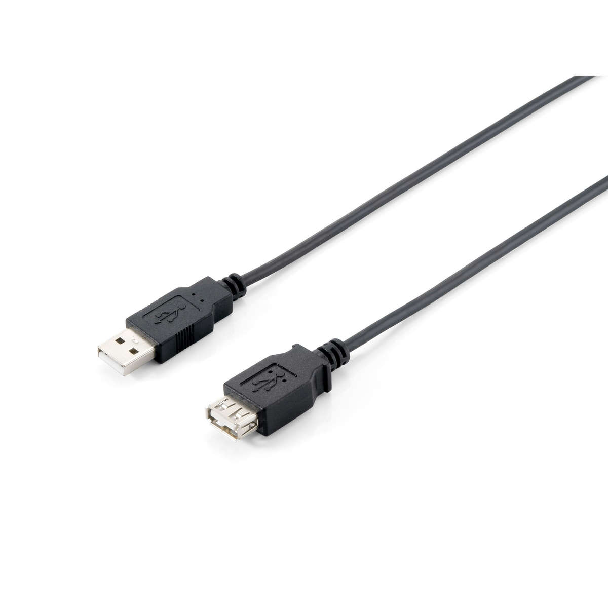Equip USB 2.0 Type A Extension Cable Male to Female 3m Black 128851