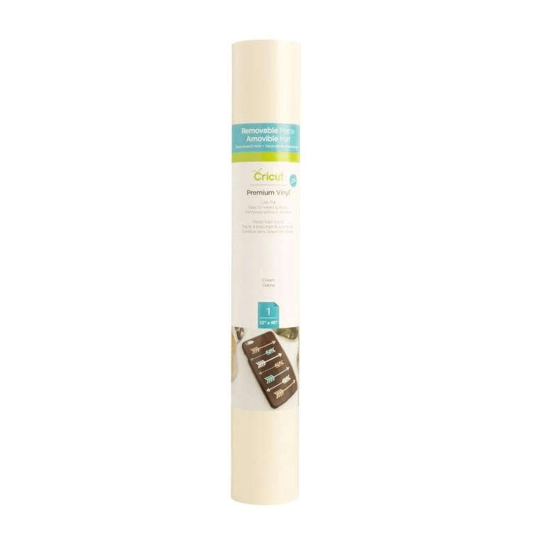 Cricut Premium Vinyl Removable 30x122cm 1-sheet Cream 2004306