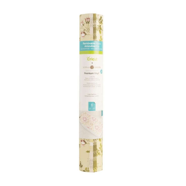 Cricut Premium Vinyl Patterned Removable Sampler 30x43cm 3-sheet Anna Griffin Juliet 2004627