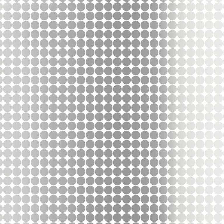 Cricut Premium Vinyl 30x122cm Mosaic Metallic Silver Circles 2007032