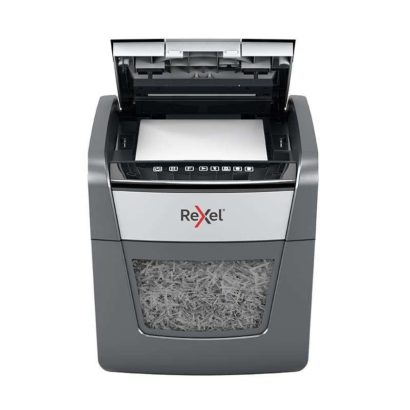 Rexel Optimum AutoFeed+ 50X Automatic Cross Cut P4 Paper Shredder 301397