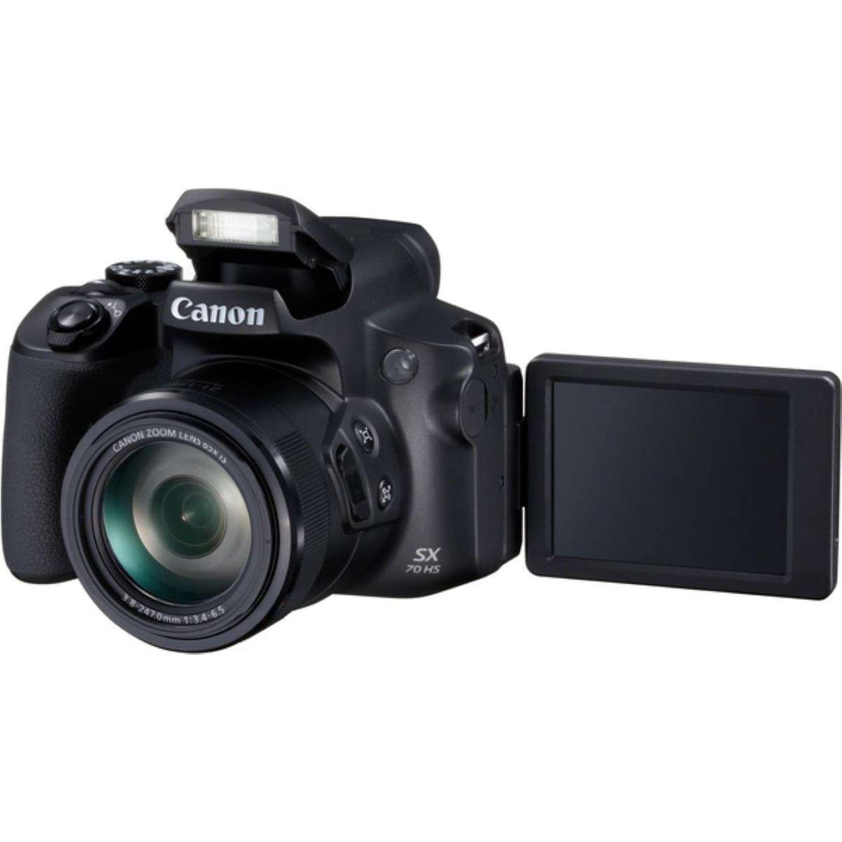Canon PowerShot SX70 HS Bridge Camera 20.3 MP Black 3071C002