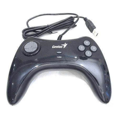Genius MaxFire Grandias Gamepad PC USB 2.0 Black and Gray 31610064100