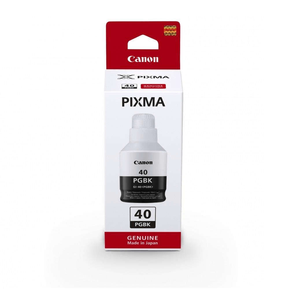 Canon GI-40 Black Printer Ink Bottle Original 3385C001 Single-pack