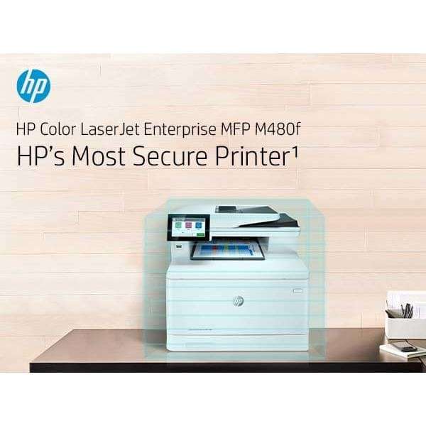 HP Color LaserJet Enterprise M480f A4 Multifunction Business Printer 3QA55A
