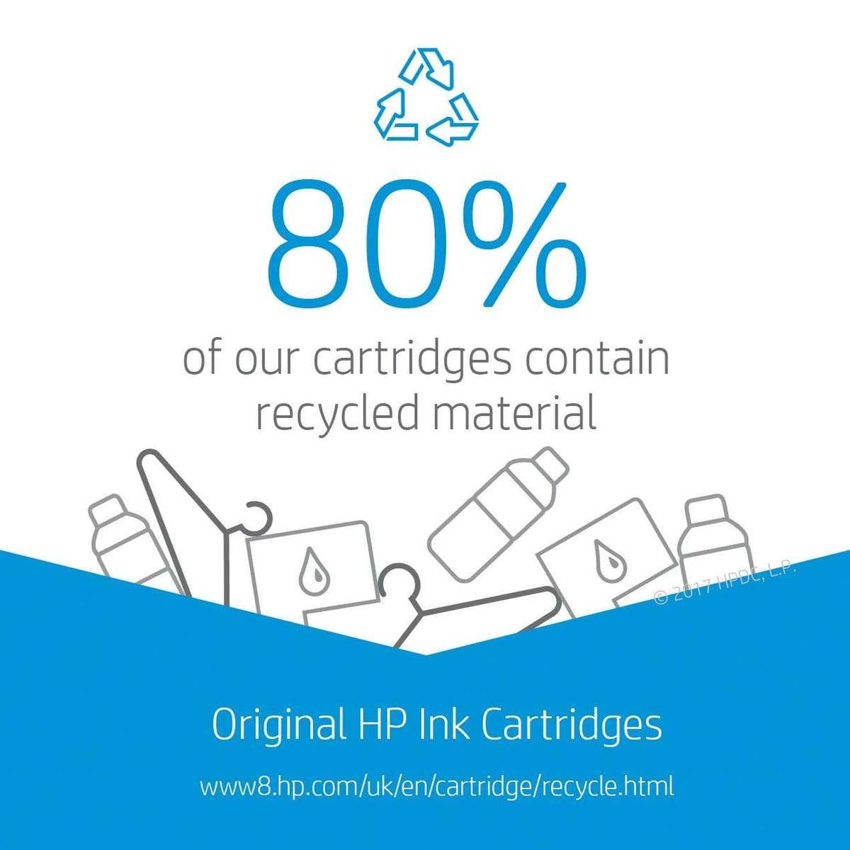 HP 305XL High Yield Tri-color Printer Ink Cartridge Original 3YM63AE Single-pack