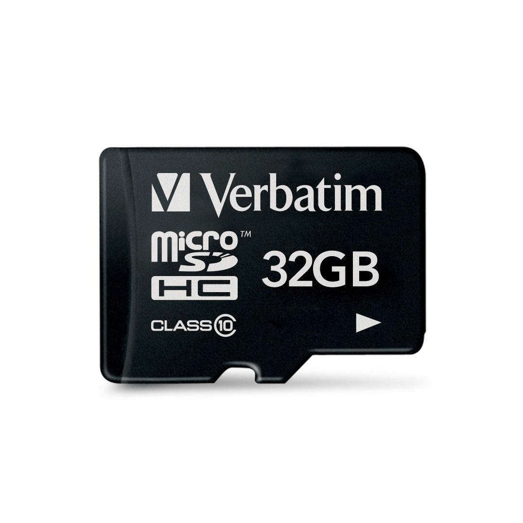 Verbatim Premium Memory Card 32GB MicroSDHC Class 10 44013