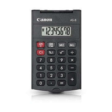 Canon AS-8 Pocket Calculator Grey 4598B001