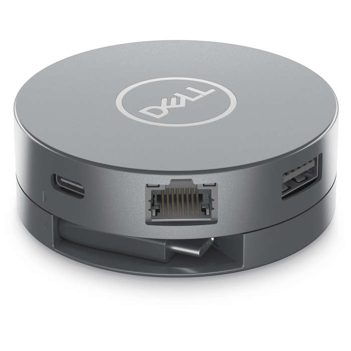 New Dell 6-in-1 USB-C Multiport Adapter 4K Display Port Gigabit Ethernet - DA305