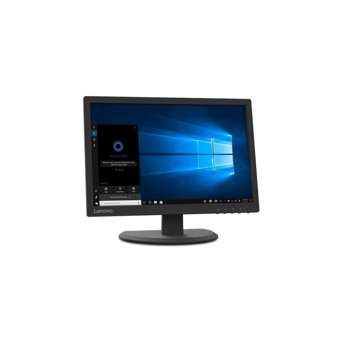 Lenovo ThinkVision E20-20 19.5-inch 1440 x 900p WXGA 16:10 60Hz 6ms VA LED Monitor 62BBKAT1SA
