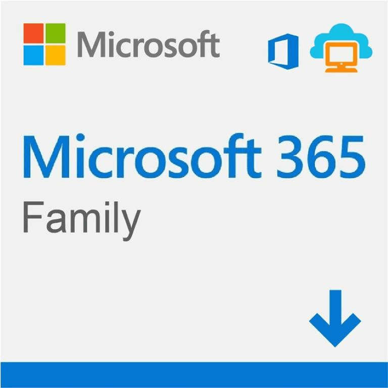 Microsoft 365 Family for up to 6 People 12-month Subscription Download