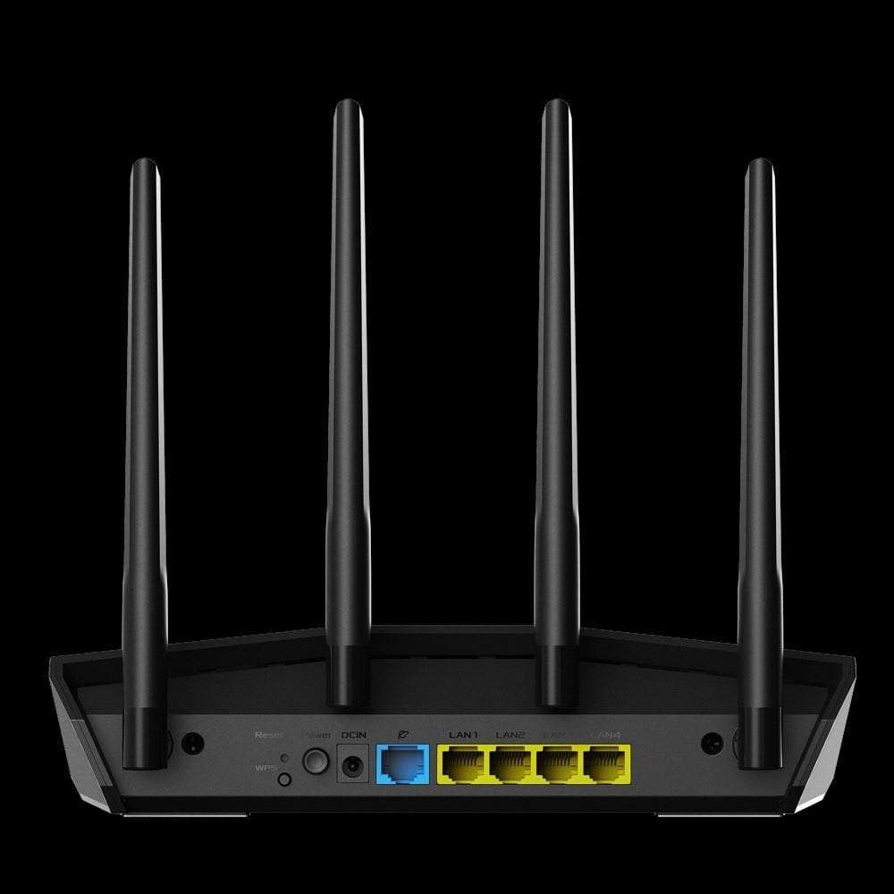 ASUS RT-AX55 wireless router Gigabit Ethernet Dual-band (2.4 GHz / 5 GHz) Black