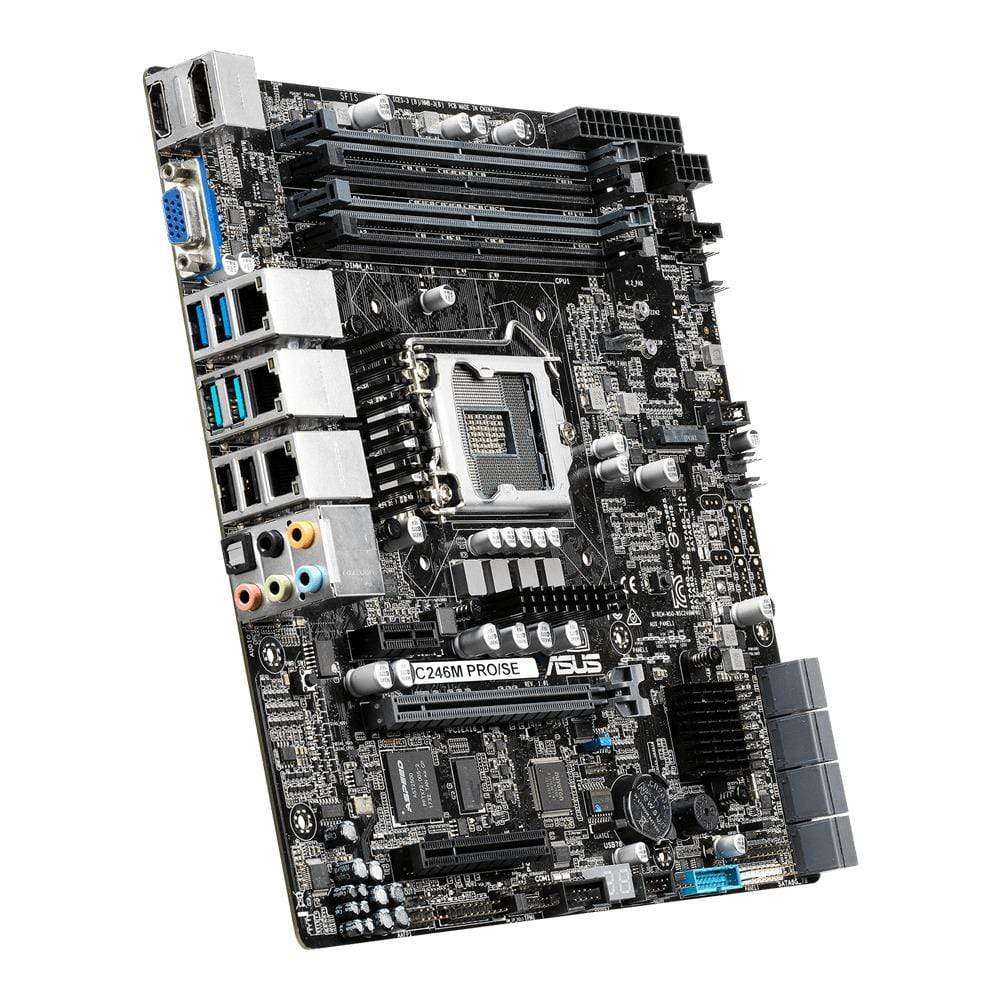 ASUS WS C246M PRO/SE Intel C246 LGA 1151 Socket H4 Motherboard 90SW00F0-M0EAY0