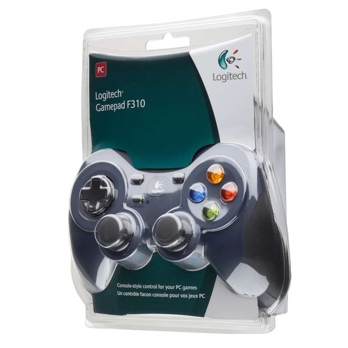 Logitech F310 Gamepad PC Digital Black and Blue Multicolour 940-000138