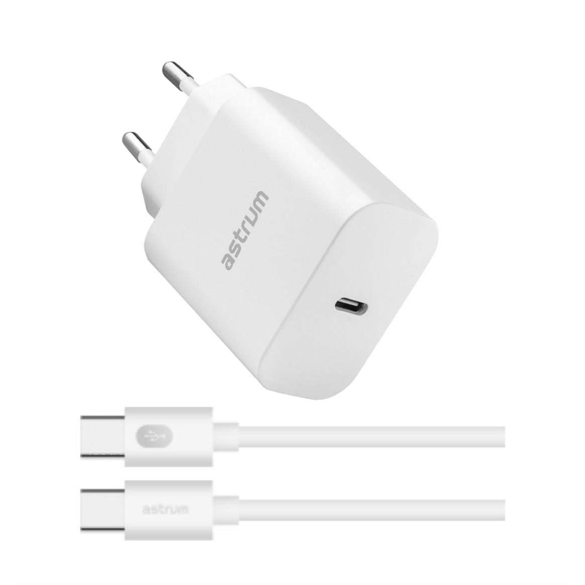 Astrum 20W Pro PD20 USB-C Wall Charger A92651EW