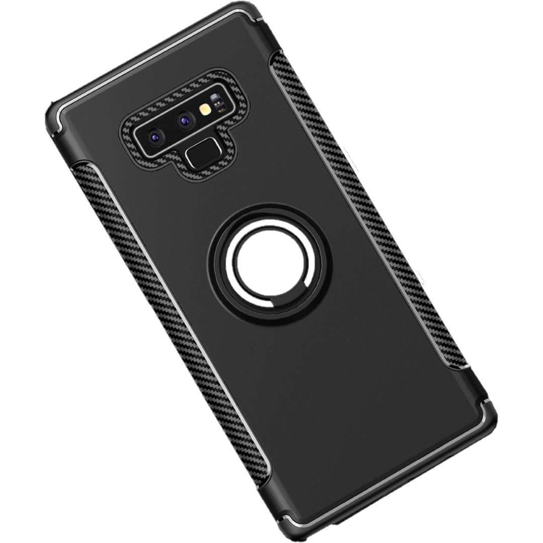 Tuff-Luv Dual Armour Layered Case and Stand for Samsung Galaxy Note 9 Black A1_207