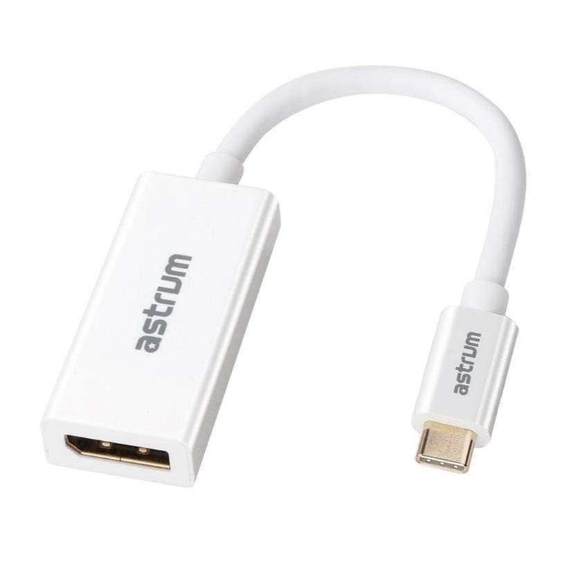 Astrum 4K Ultra HD USB-C to DisplayPort Adapter White DA640