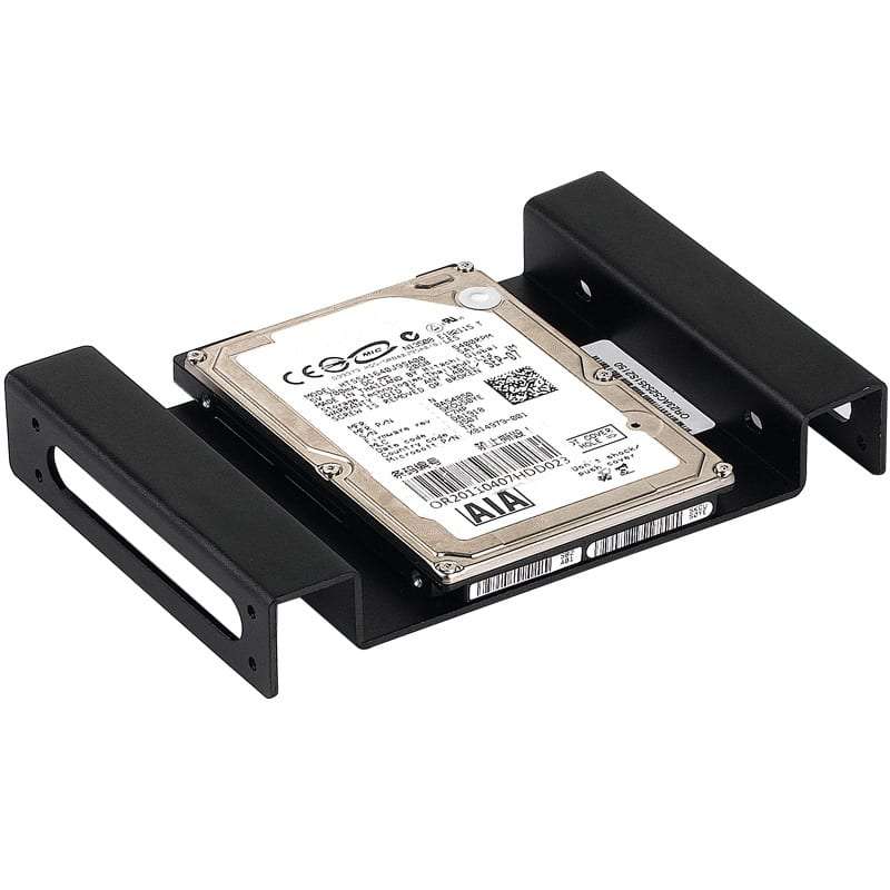 Orico 5.25-inch to 2.5-inch and 3.5-inch HDD Bracket Aluminium Black AC52535-1S-V1-BK